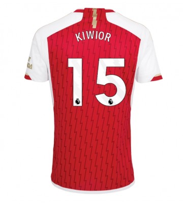 Arsenal Jakub Kiwior #15 Hemmatröja 2023-24 Kortärmad